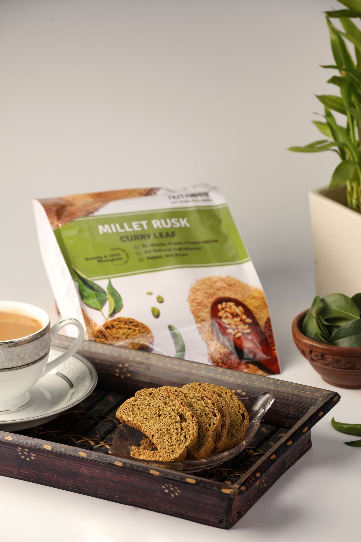 Multigrain Rusk Multigrain Millet Rusk - Curry Leaf | Refined Sugar-Free | Healthy Die ...