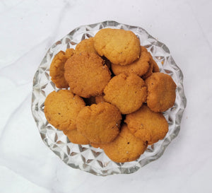 100% Whole Wheat Jaggery Elaichi Cookies | Refined Sugar-Free | Eggless | No Maida | No Preservatives | Fibre Rich | 180g x 2 Pack