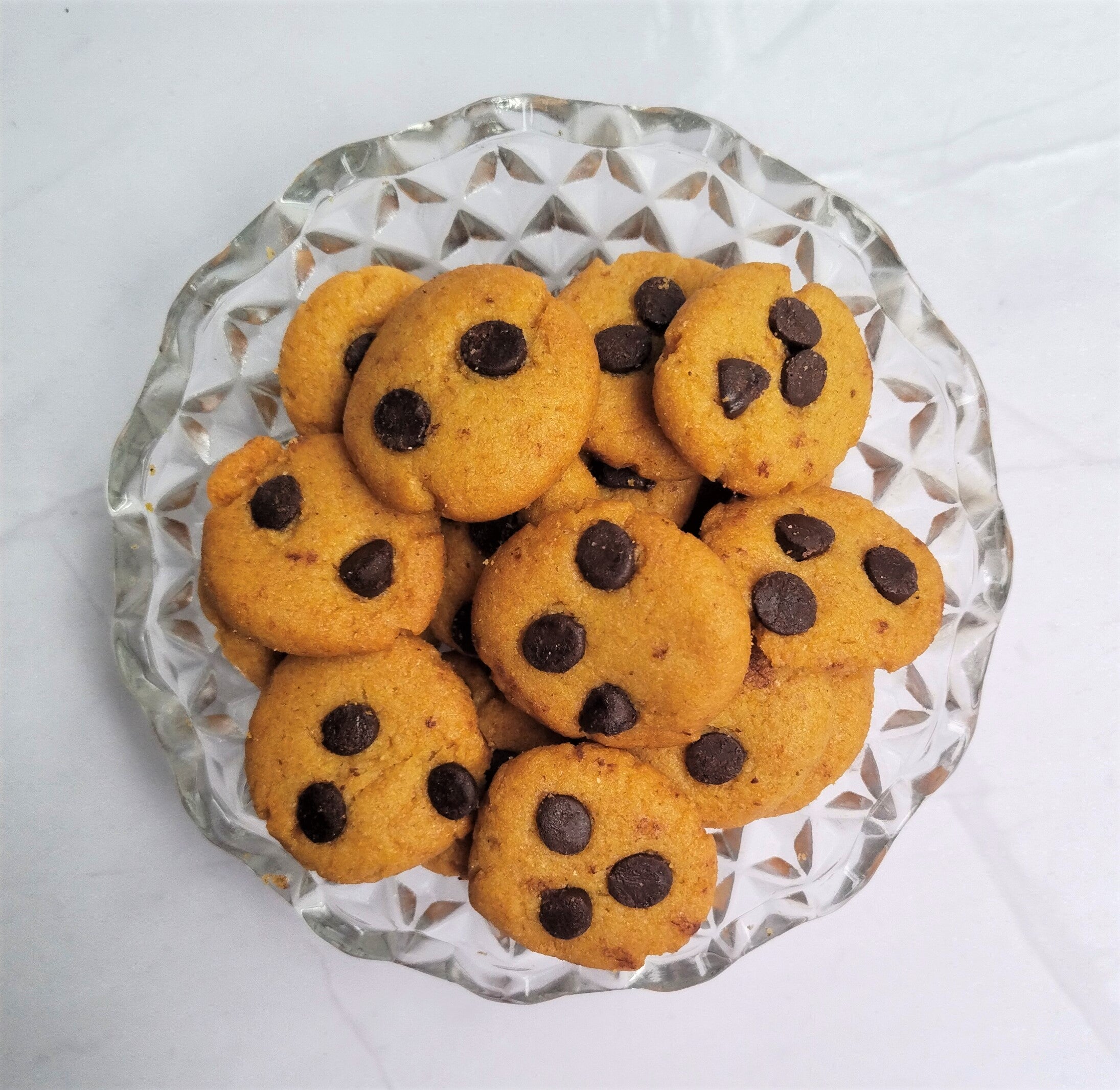100% Whole Wheat Chocolate Chip Cookies | Refined Sugar-Free | Eggless | No Maida | No Preservatives | Fibre Rich | 180g x 2 Pack
